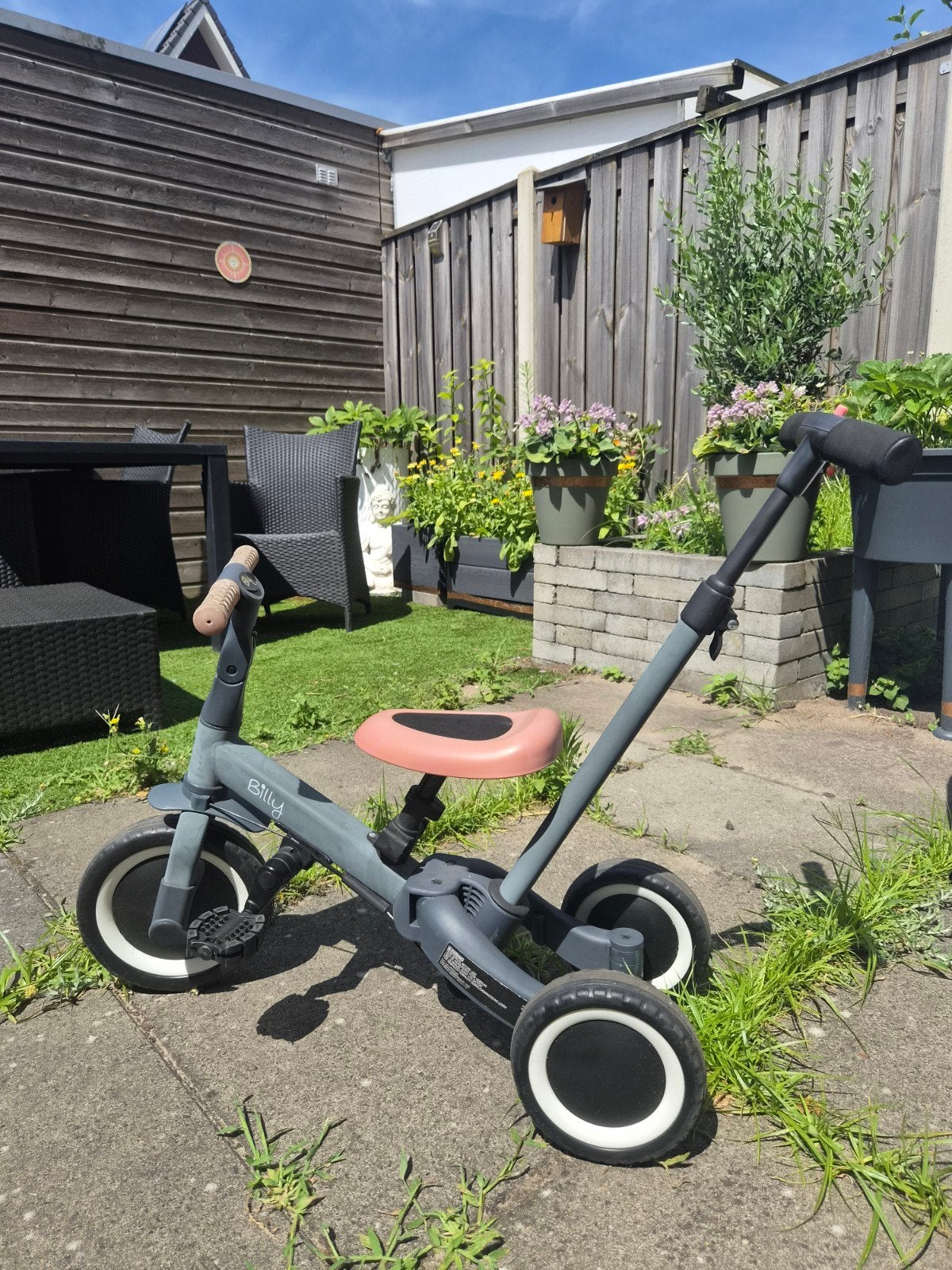Fiets 4in1 Billy meegroei driewieler kind, Fietsen en Brommers, Fietsen | Driewielfietsen, Ophalen