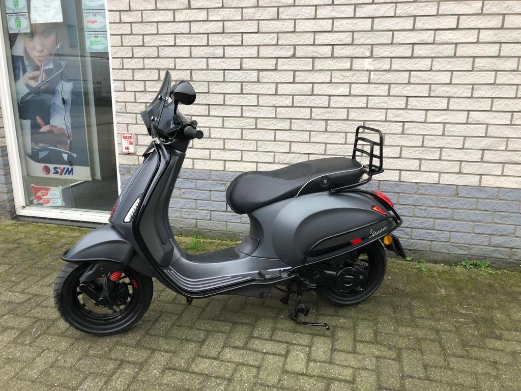 MOOIE SNELLE:VESPA SPRINT S 45KM 80CC MAT GREY BJ2018 800O, Onbekend, Onbekend, VESPA