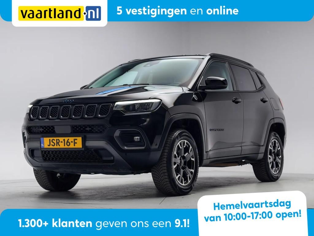Jeep Compass 4xe 240 Plug-in Trailhawk Aut. [ Adapt.cruise C, Automaat, 4 cilinders, Adaptive Cruise Control, 179 pk