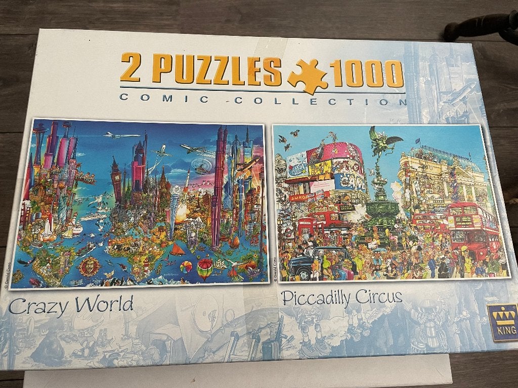 Comics Collection Puzzels, Ophalen of Verzenden, 500 t/m 1500 stukjes, Gebruikt, Legpuzzel