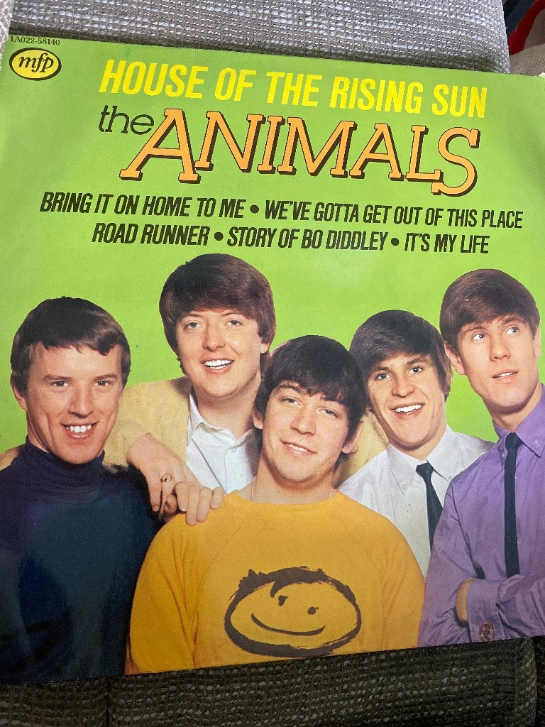 The Animals - House of the Rising Sun LP (MFP), Cd's en Dvd's, Vinyl | Rock, LP, Gebruikt, Ophalen of Verzenden, Classic Rock