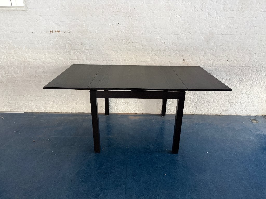 Uitschuifbare eettafel 90 x 90 / 170 cm, Ophalen, Gebruikt, 50 tot 100 cm, 150 tot 200 cm