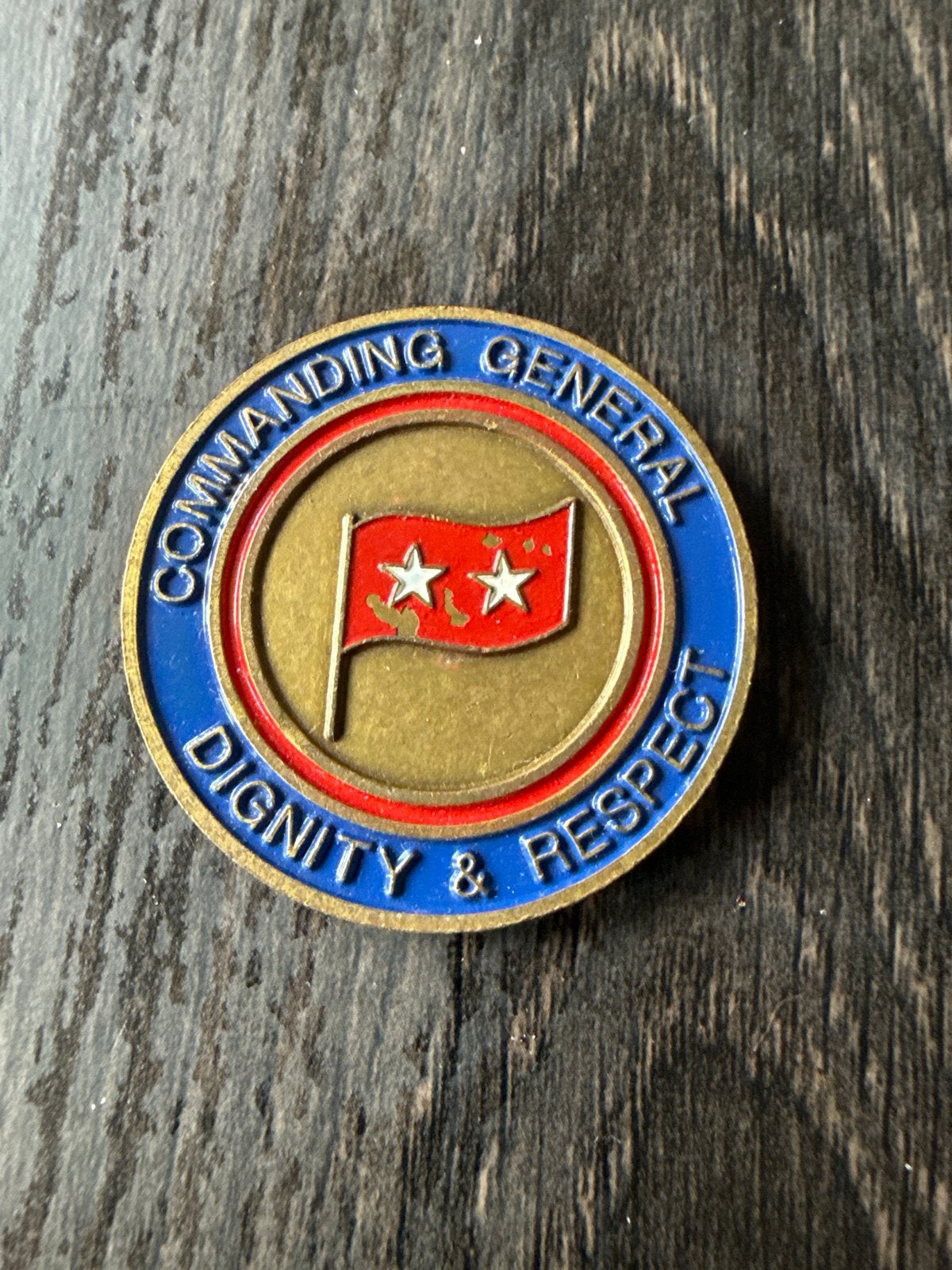 1st Armored Division 'Old Ironsides' Challenge Coin, Ophalen of Verzenden, Overige soorten, Amerika, Overige typen
