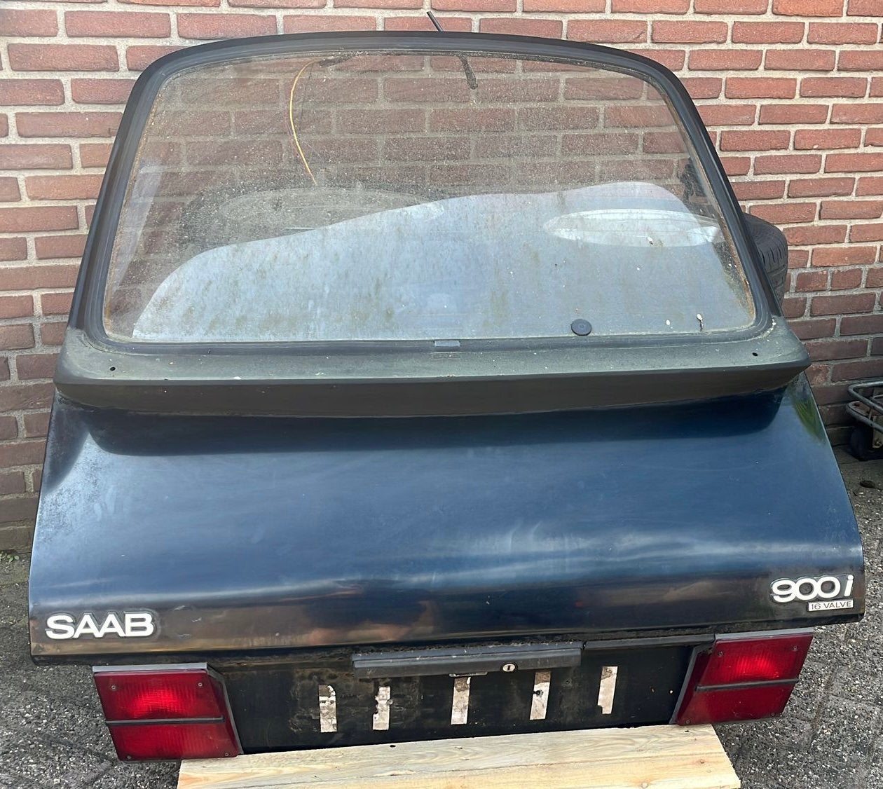 Saab 900 Classic achterklep coupé, Ophalen of Verzenden, Voor, Saab, Achterklep