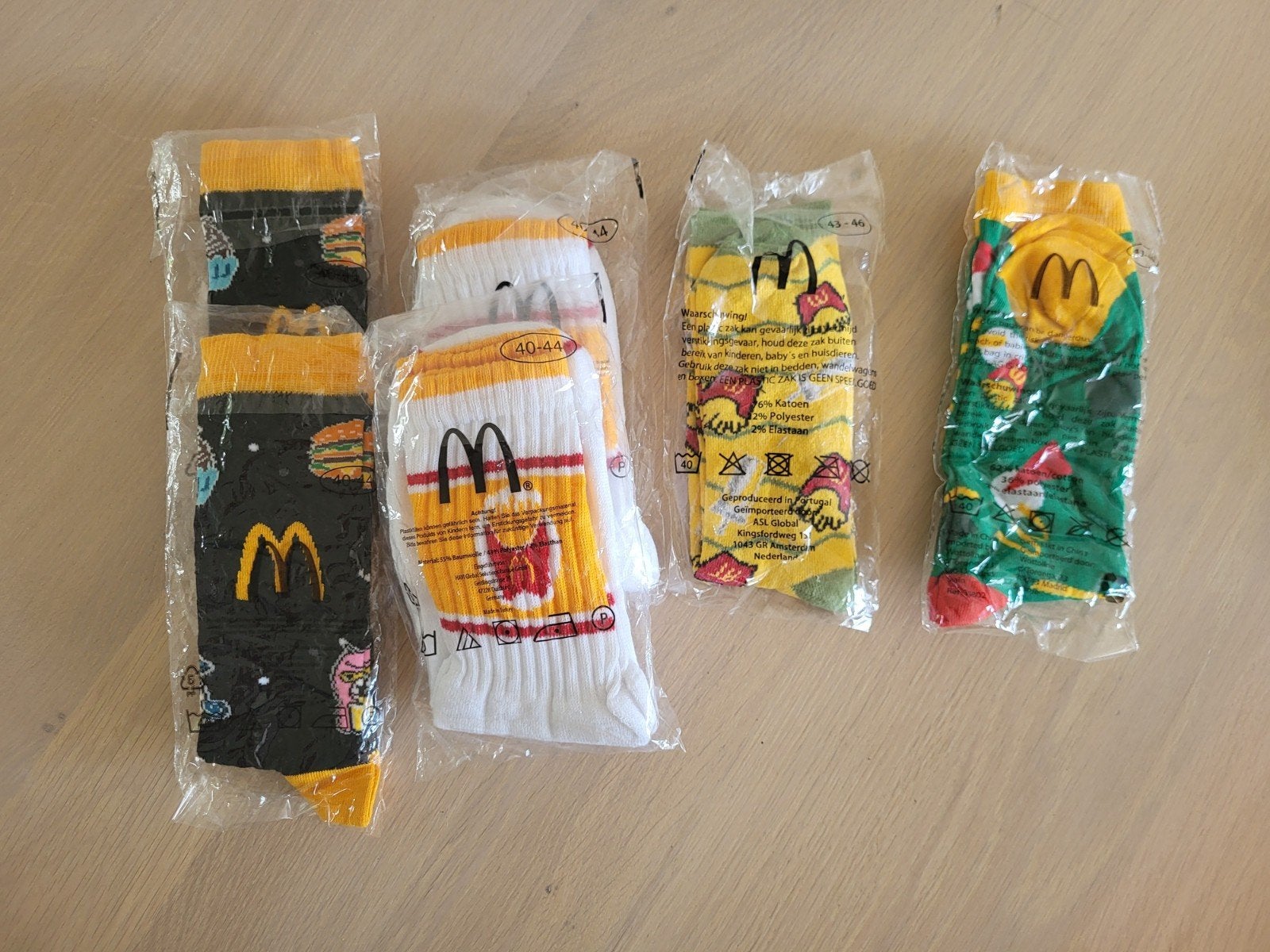 McDonald's Sokken Collectie - Adventskalender Giveaways, Kleding | Heren, Sokken en Kousen, Nieuw, Overige maten, Overige kleuren