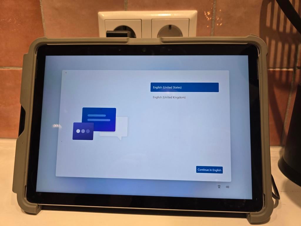 Microsoft Surface Go 3 met hoes en pen, Computers en Software, Windows Tablets, Zo goed als nieuw, Wi-Fi, 10 inch, 64 GB, Usb-aansluiting