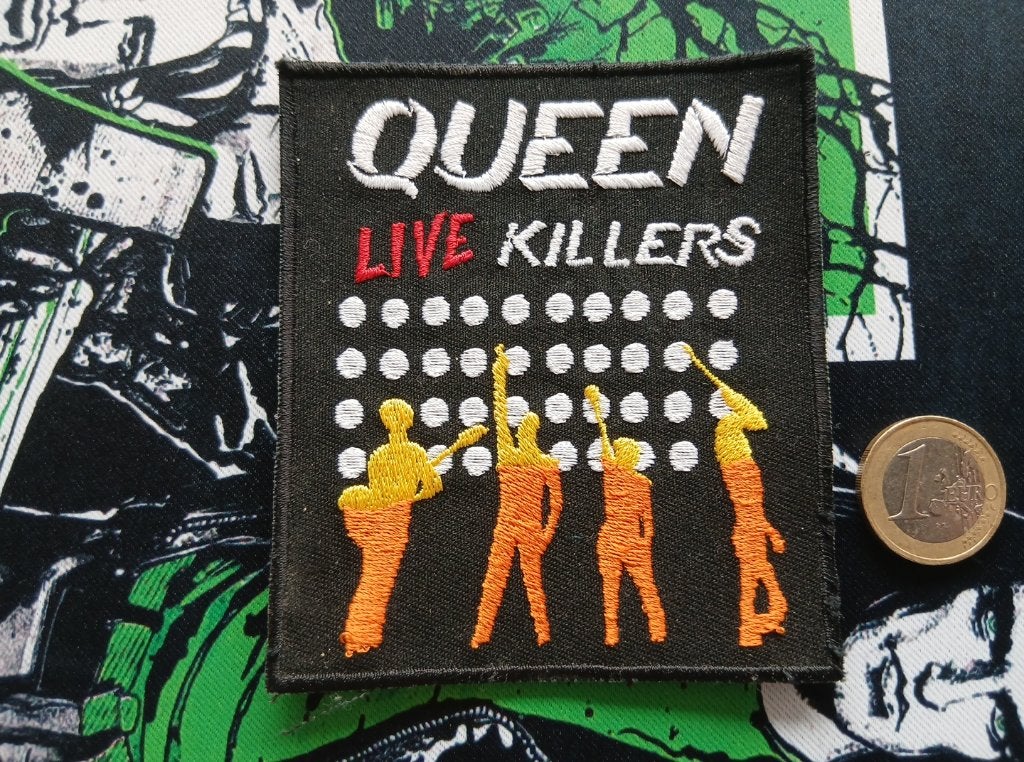 Queen mooie embroidered live killers patch q20, Ophalen of Verzenden, Nieuw, Kleding
