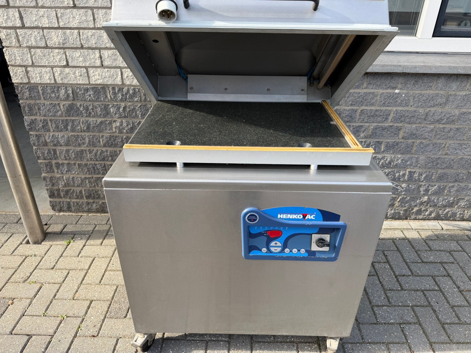 Vacuummachine mengmachine lintzaag gehaktmolen stopbus