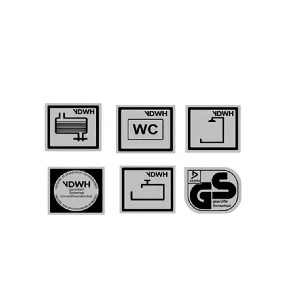 voorziening stickers caravan en camper, Verzenden, Nieuw, Overige typen