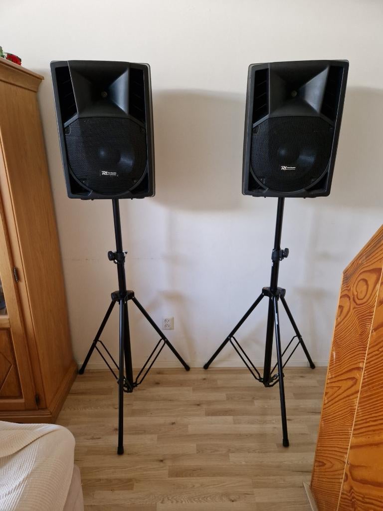 Power Dynamics PA passive speakers 12" 360Watt, Zo goed als nieuw, 120 watt of meer, Front, Rear of Stereo speakers, Ophalen