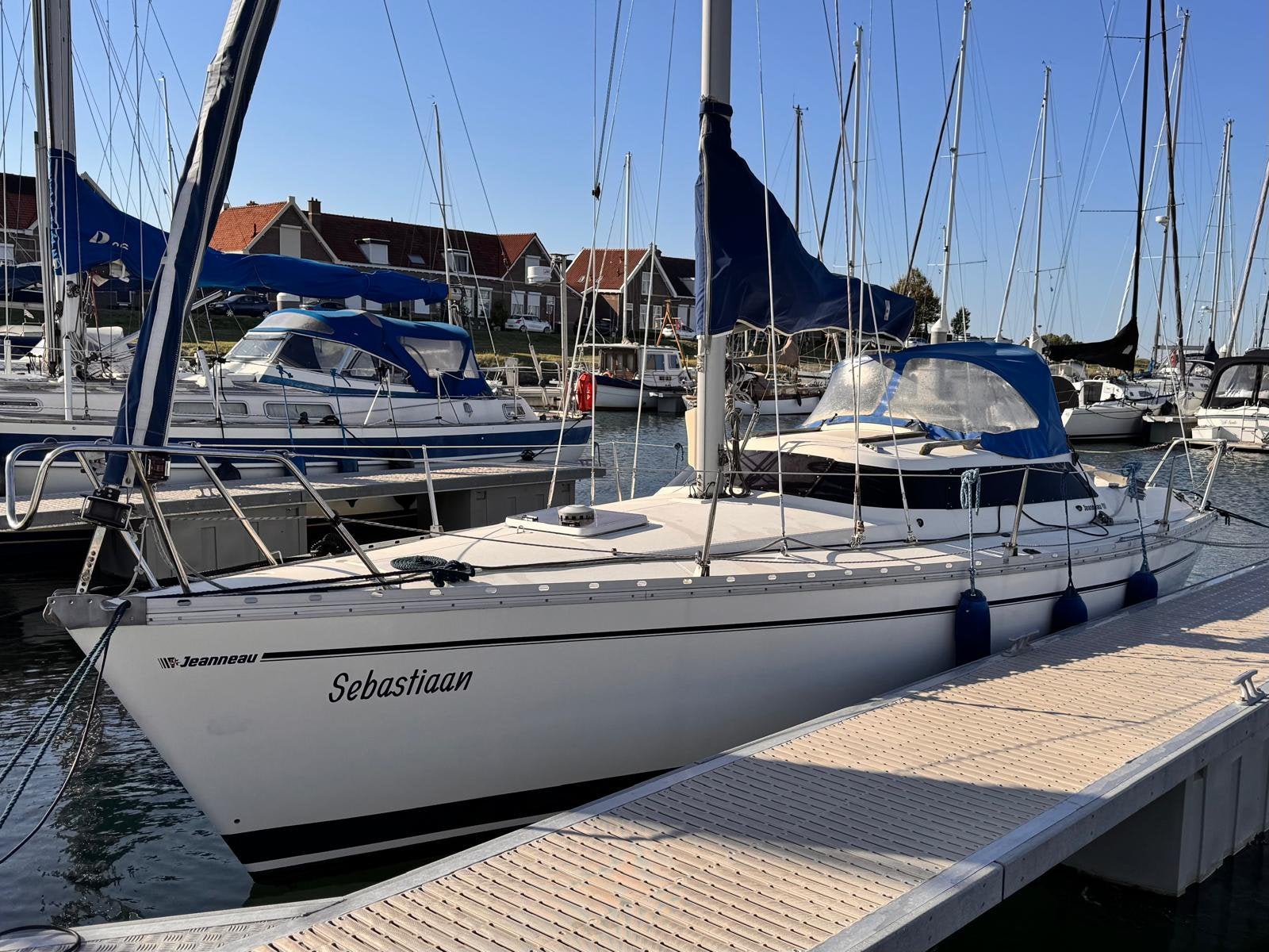 Jeanneau Fantasia 27, Watersport en Boten, Kajuitzeilboten en Zeiljachten, Gebruikt, Binnenboordmotor, Diesel, 150 cm
