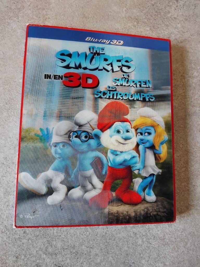 De Smurfen 3D Blu-ray - Zo goed als nieuw, Ophalen of Verzenden, Zo goed als nieuw, Tekenfilms en Animatie