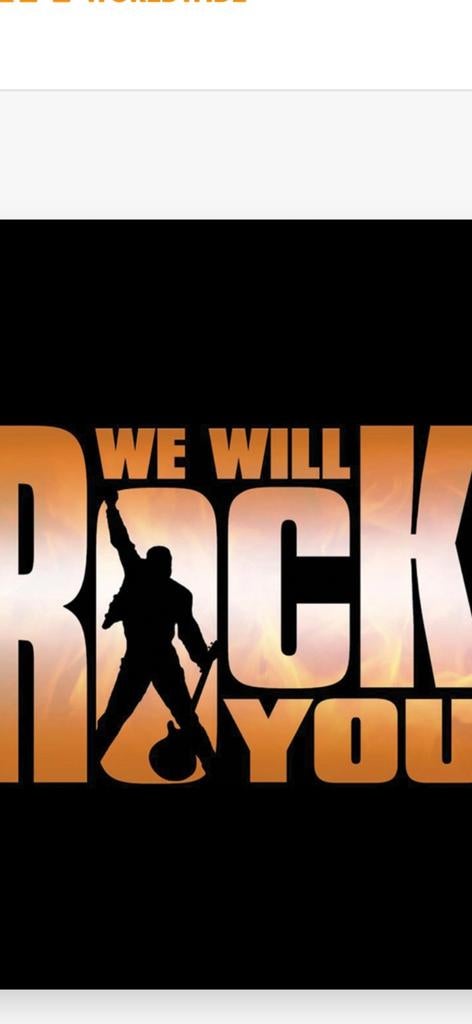 2 kaartjes We will rock you in Den Bosch op 6 juni, Tickets en Kaartjes, Twee personen, Juni