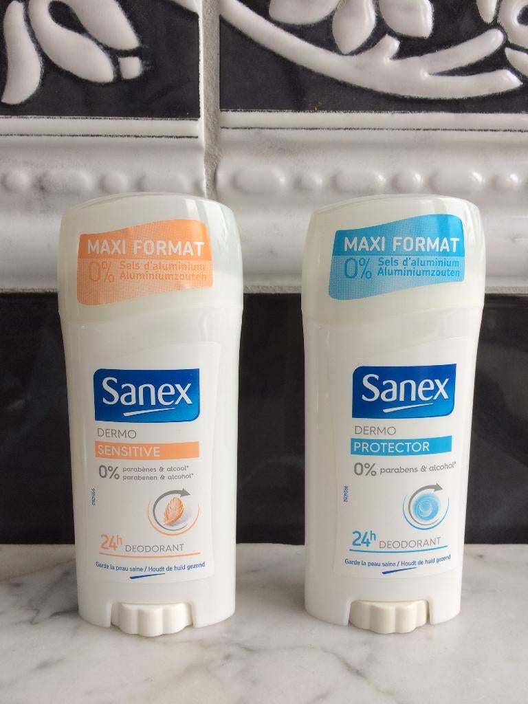 2x Sanex dermo deodorant stick sensative protector maxi, Sieraden, Tassen en Uiterlijk, Uiterlijk | Lichaamsverzorging, Nieuw