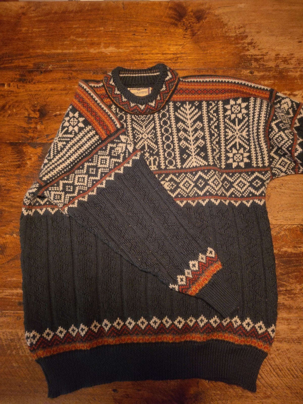 Dale of Norway Noorse trui - Maat L, Dale of Norway, Blauw, Maat 42/44 (L), Ophalen of Verzenden