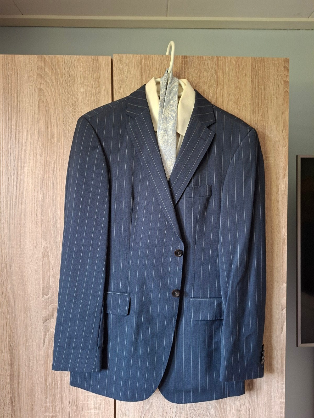 Trouwpak Tommy Hilfinger, Ophalen, Tommy Hilfiger, Zo goed als nieuw, Maat 48/50 (M)