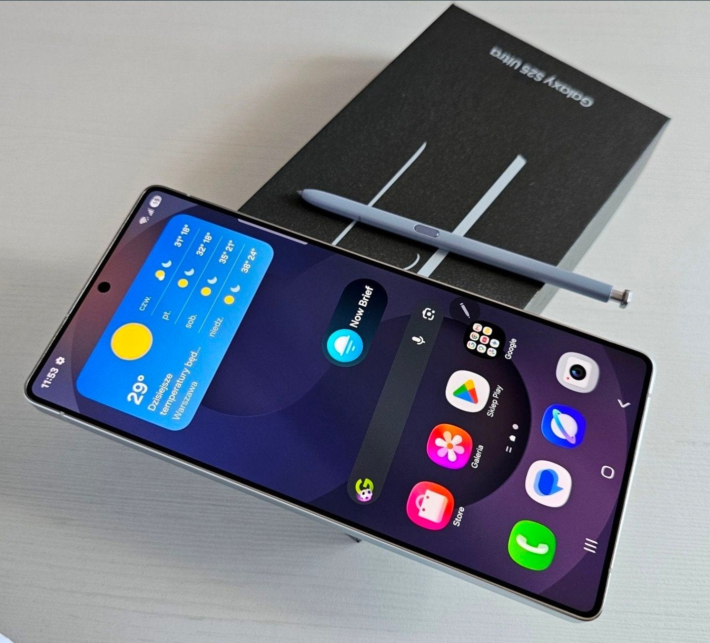 Samsung Galaxy S25 Ultra 256GB Silver Blue - Z.G.A.N., Overige modellen, Ophalen of Verzenden, Zo goed als nieuw, Zonder simlock