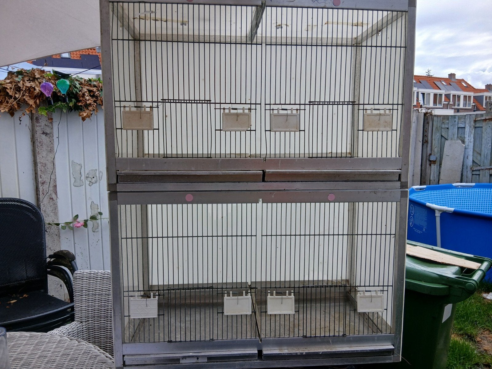 3 stuks broedhokken, Ophalen, Aluminium