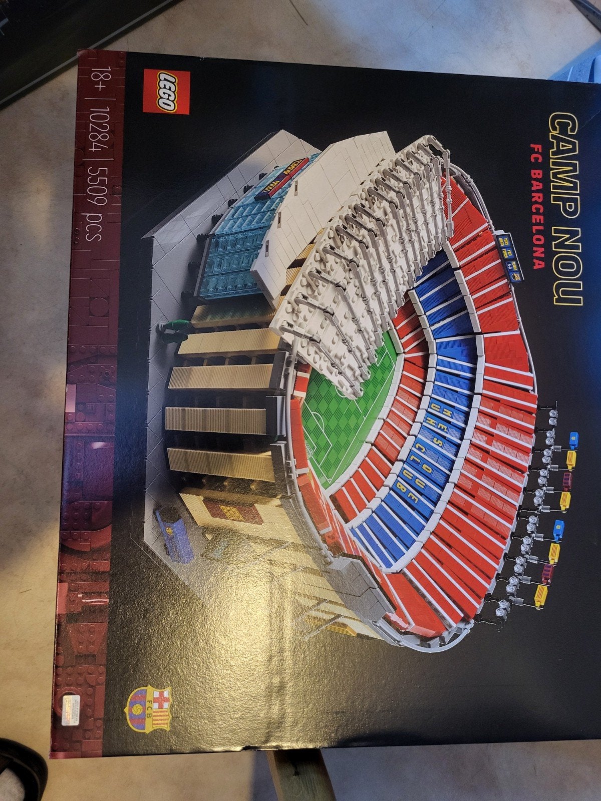 Lego Creator Expert 10284 Camp Nou - FC Barcelona, Lego, Nieuw, Ophalen of Verzenden, Complete set