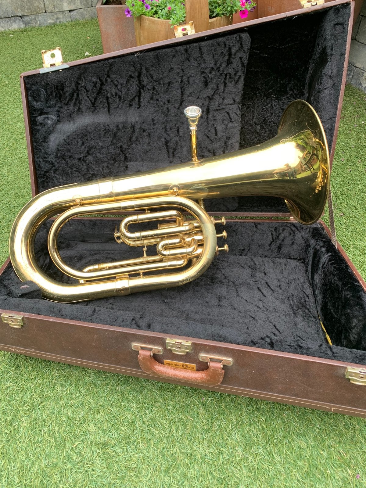 Bariton Antoine Courtois Paris Bes, Ophalen of Verzenden, Gebruikt, Euphonium of Tenortuba