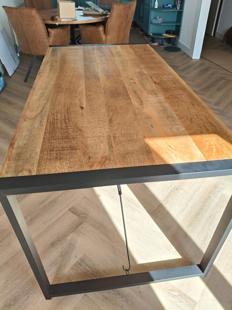 Rechthoekige tafel, Huis en Inrichting, Tafels | Eettafels, Ophalen, Gebruikt, 50 tot 100 cm, 150 tot 200 cm