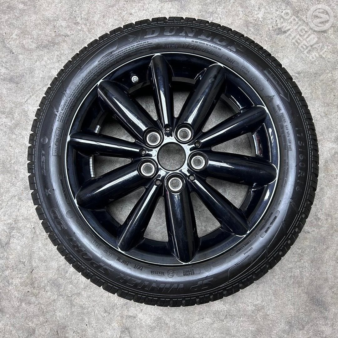 16 inch originele Radial Spoke velgen winterbanden Mini 508, Gebruikt, 175 mm, -, Banden en Velgen