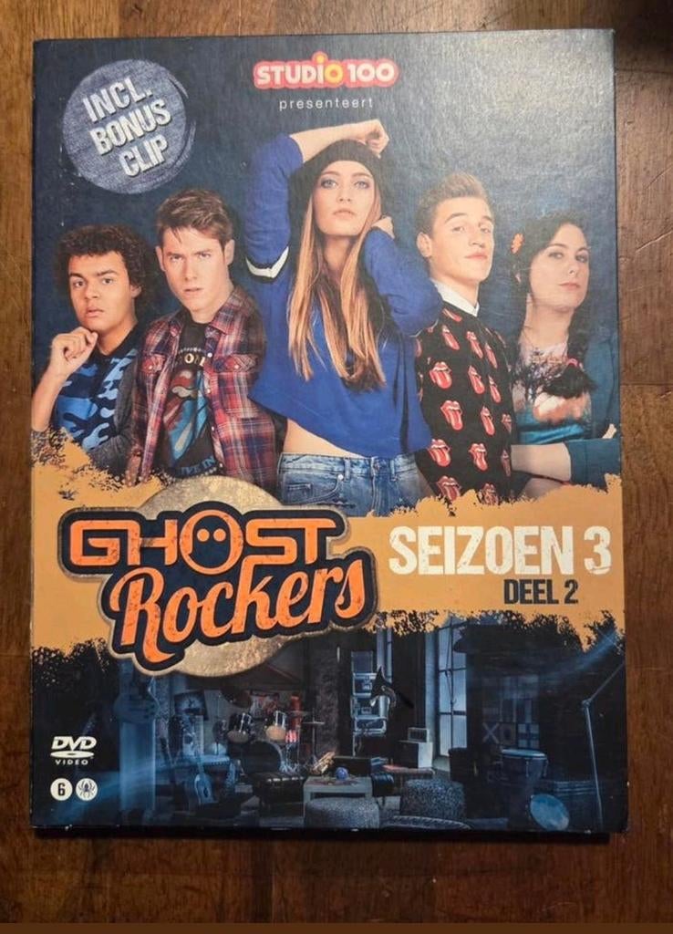 Ghost Rockers seizoen 3 deel 2 - DVD, Alle leeftijden, Ophalen of Verzenden, Zo goed als nieuw, Boxset