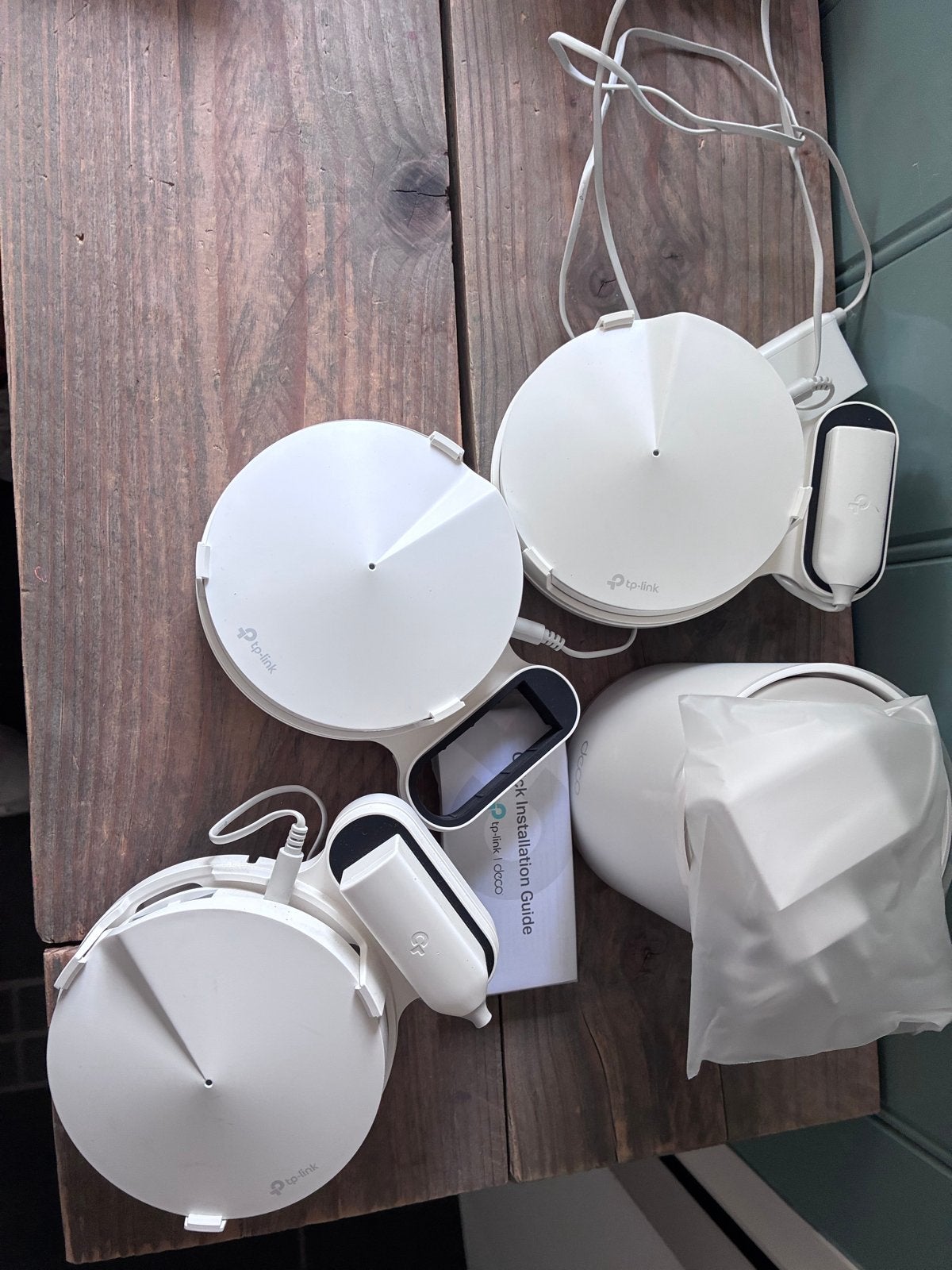 Wifi booster TP-Link Deco Mesh Wi-Fi Systeem (4 stuks), Ophalen of Verzenden, Gebruikt, Router