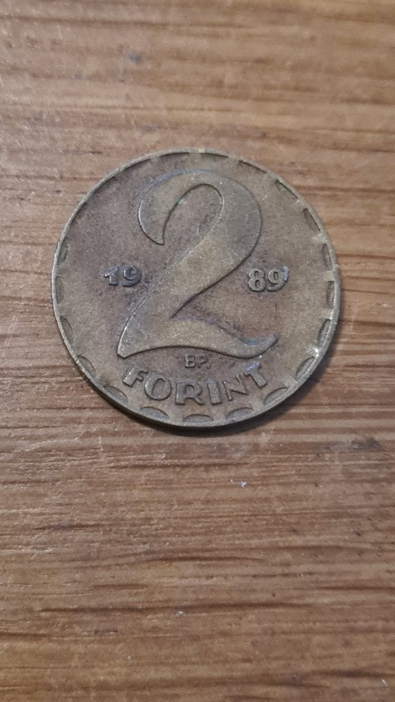 Hongarije - 2 Forint 1989, Verzenden, Hongarije, Losse munt