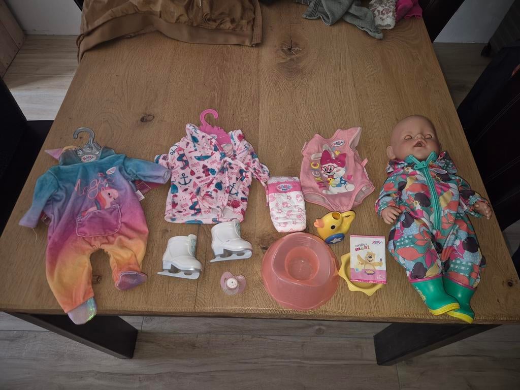 Babyborn pop 43 cm, Ophalen of Verzenden, Babypop