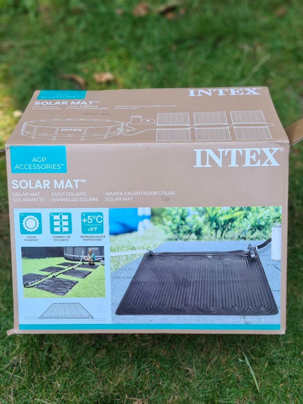 Intex solar matten zwembadverwarming, 2 stuks., Tuin en Terras, Zwembad-toebehoren, Ophalen, Zo goed als nieuw, Verwarming