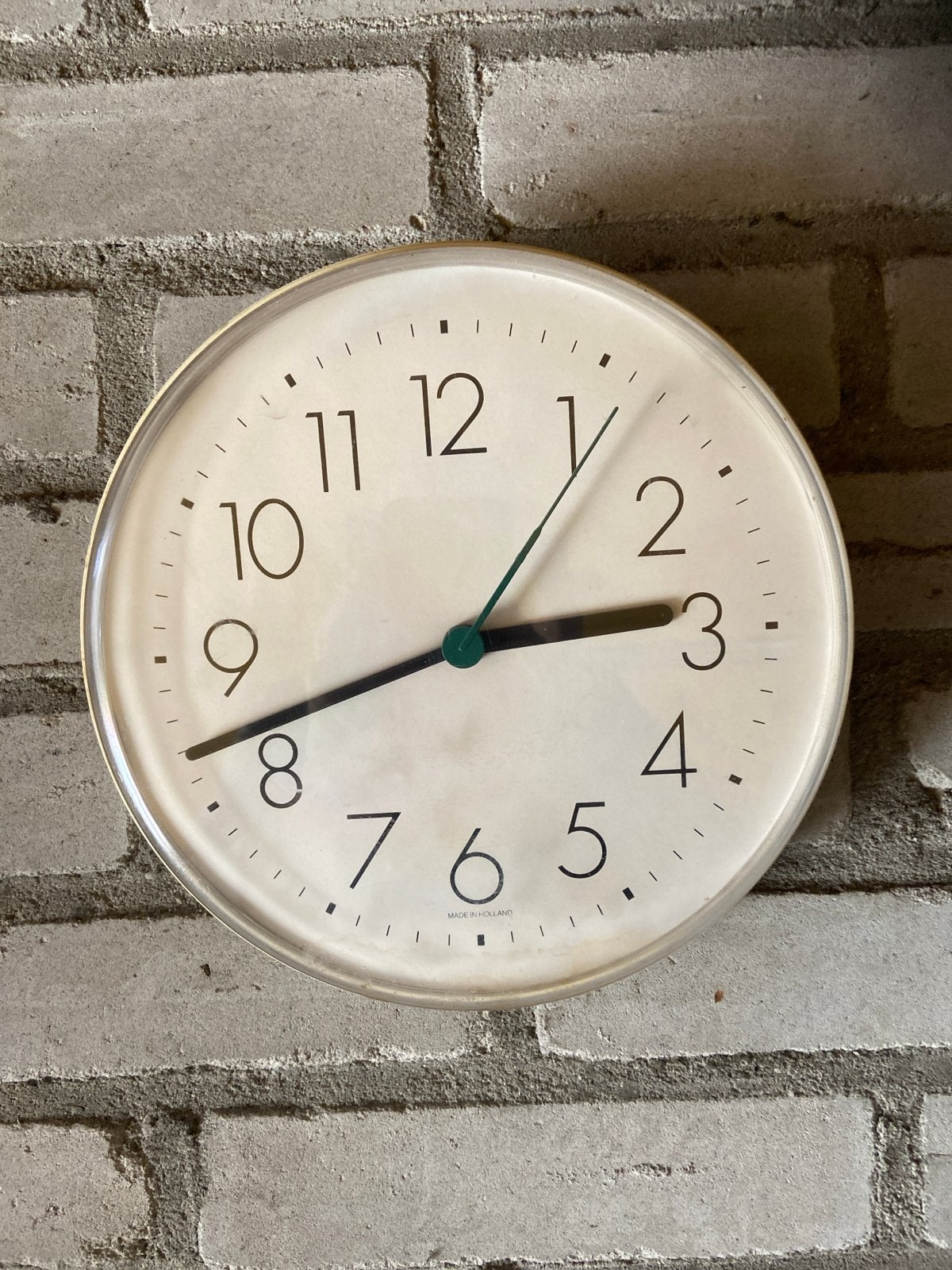 Vintage Wandklok - Made in Holland, Antiek en Kunst, Ophalen of Verzenden