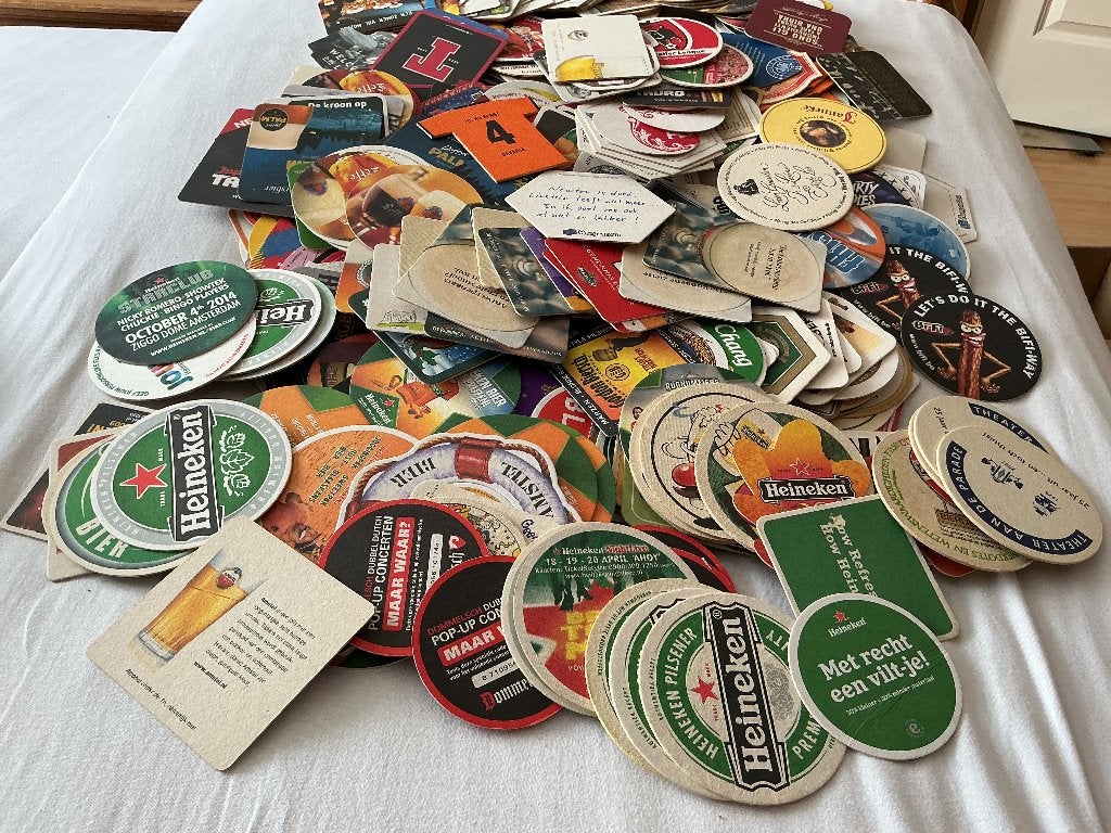 Heeeel veeel bierviltjes, Ophalen of Verzenden, Nieuw