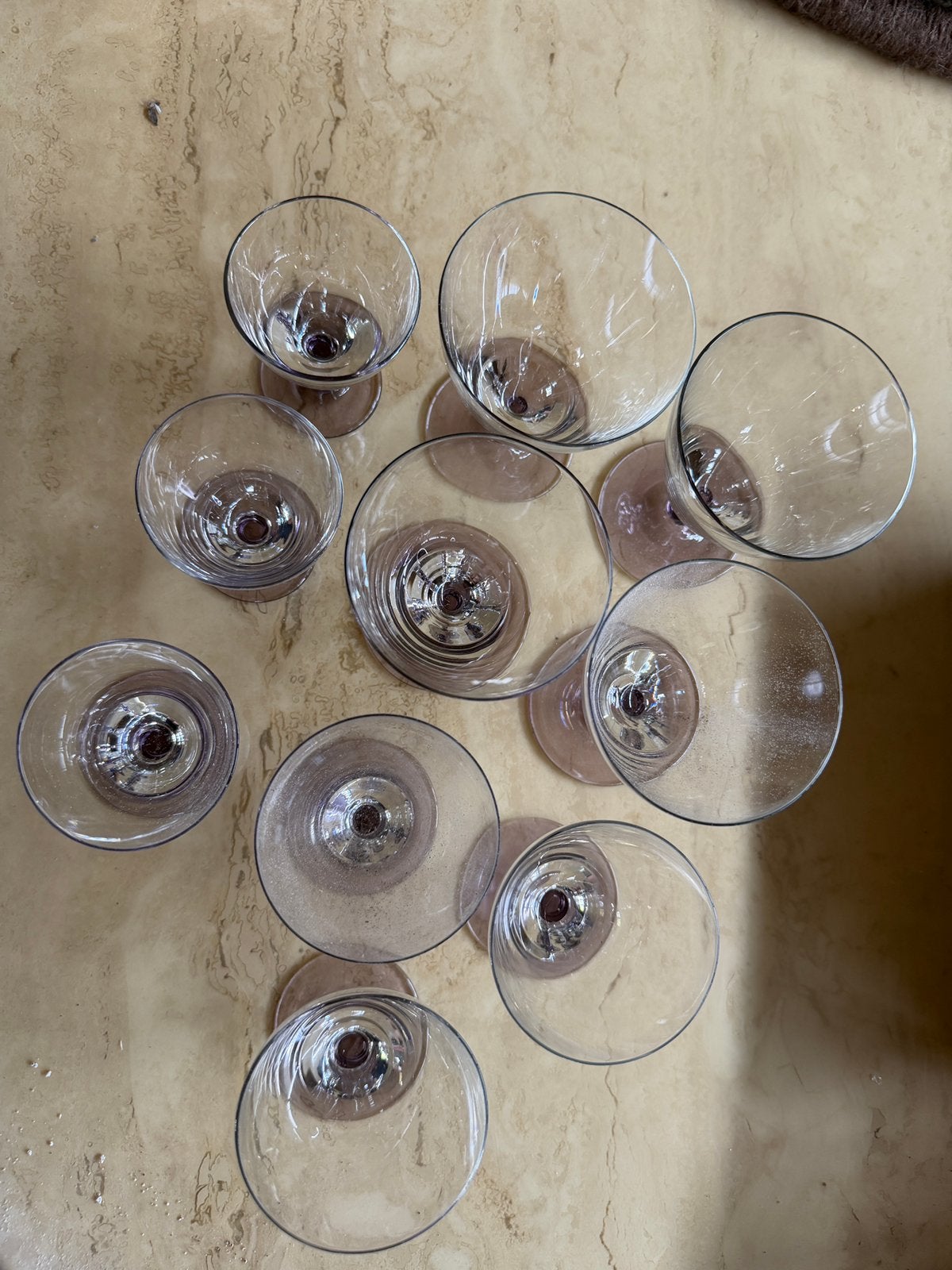 Borrelglaasjes vintage, Ophalen of Verzenden, Zo goed als nieuw, Borrel- of Shotglas