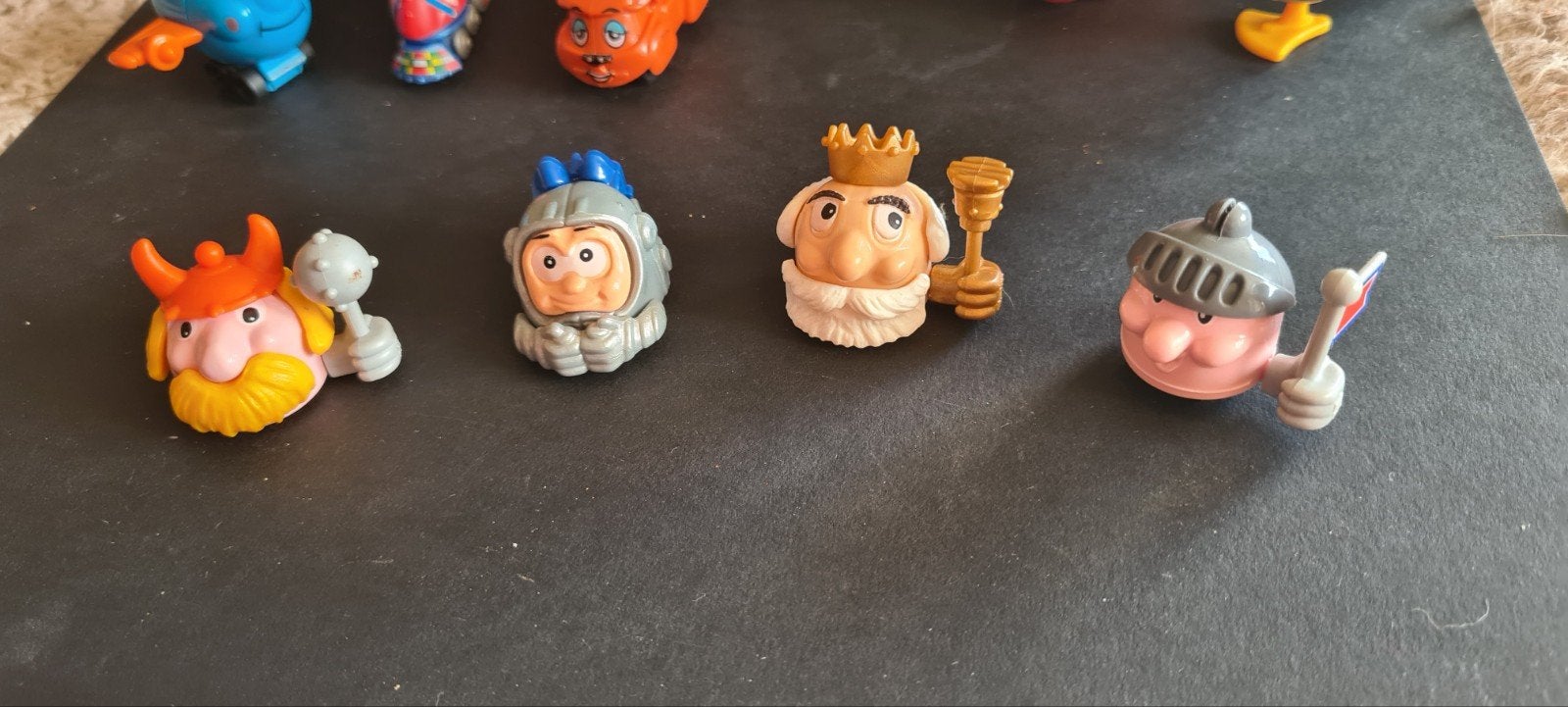 Vintage Kinder Surprise figuren - Ridders en Viking, Ophalen of Verzenden