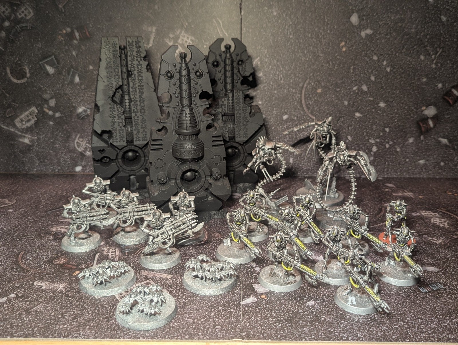 Warhammer 40K Necrons, ook los te koop, Hobby en Vrije tijd, Figuurtje(s), Ophalen of Verzenden, Geverfd, Warhammer 40000