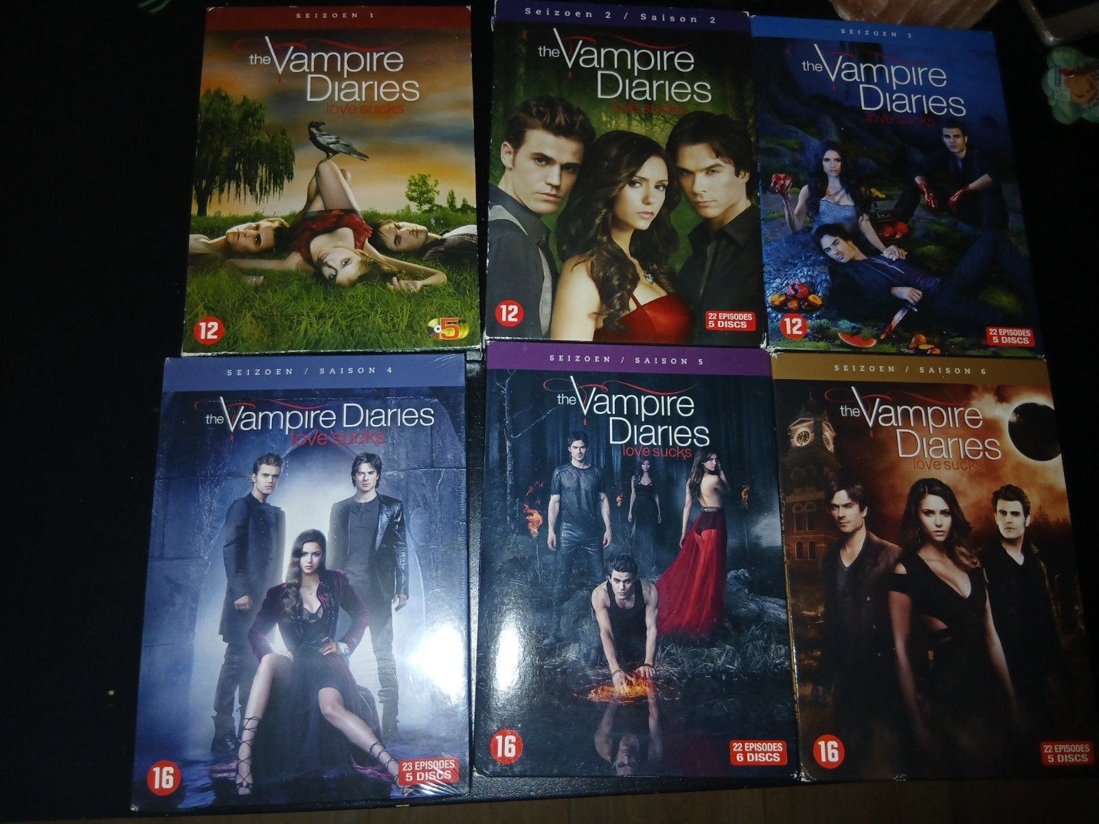 The Vampire Diaries Seizoenen 1-6 Boxset, Engels, Vanaf 16 jaar, Ophalen of Verzenden, Zo goed als nieuw