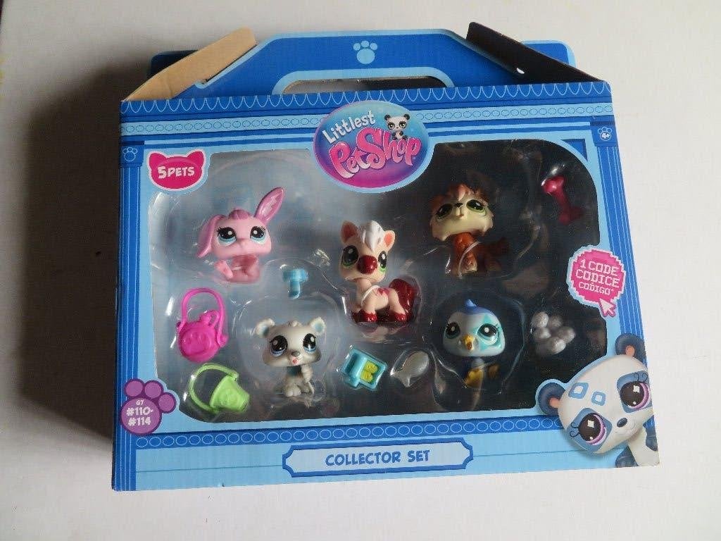 LITTLEST PET SHOP -- 5 PETS ( G7 #110 - #114 ) COLLECTOR SET, Ophalen of Verzenden, Nieuw