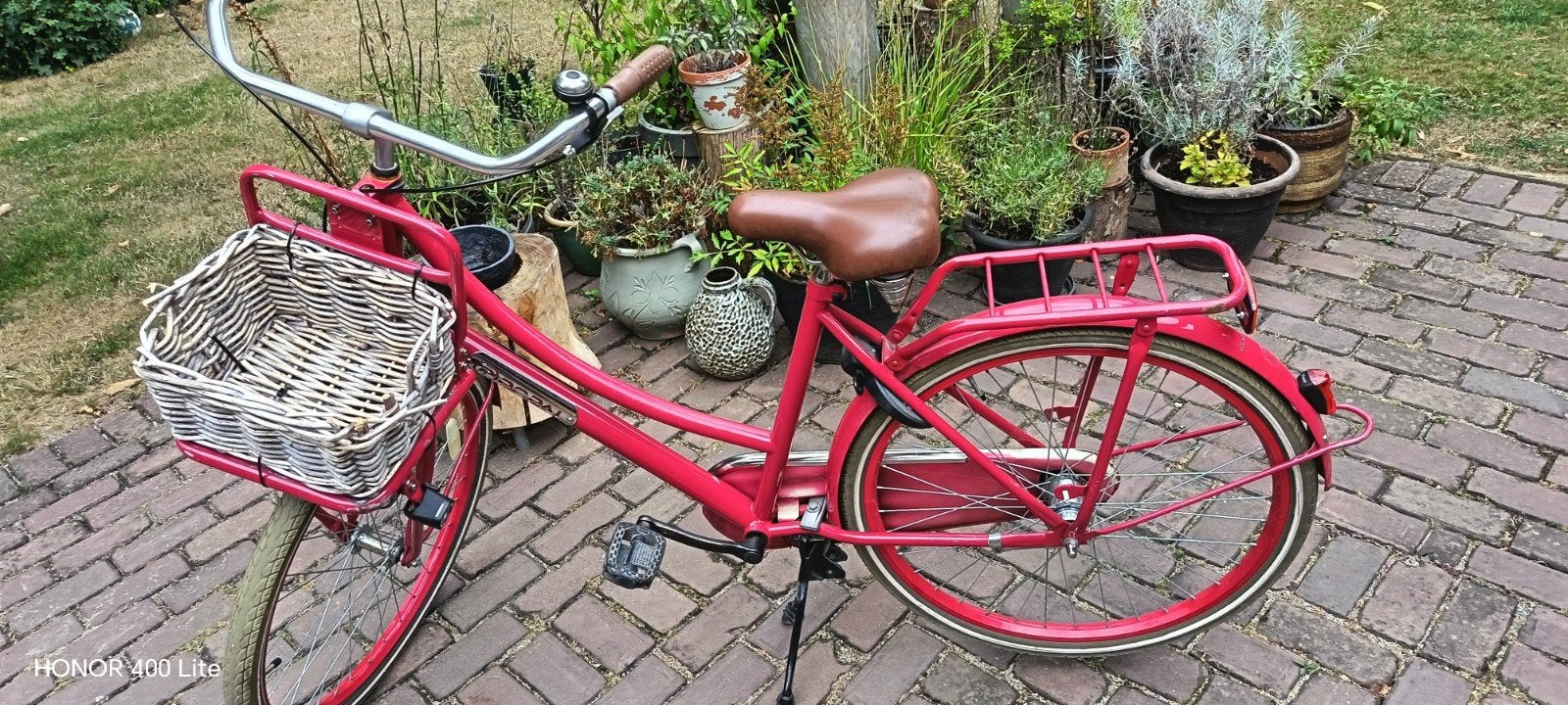 Sparta meisjesfiets 26 inch – framemaat 46 cm – met mand, Ophalen, Gebruikt, 26 inch of meer, Versnellingen