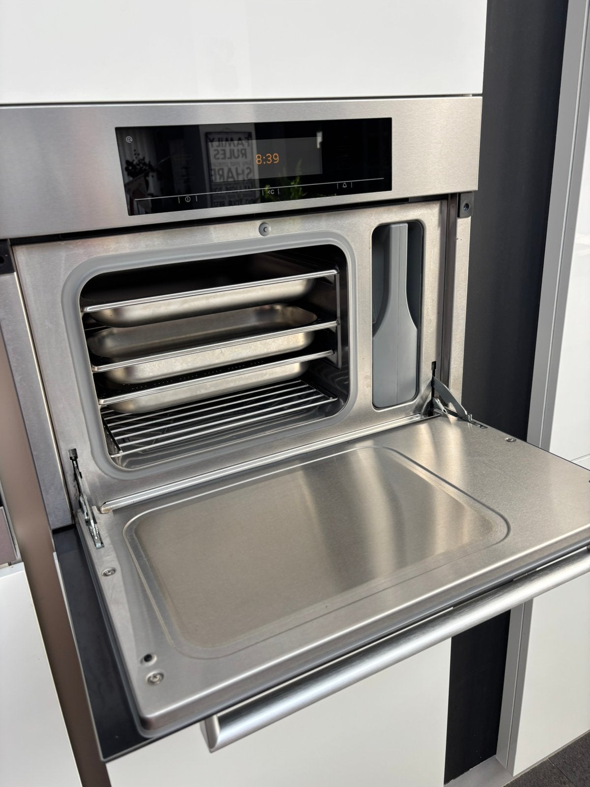 Stoom oven miele, Witgoed en Apparatuur, Ovens, Ophalen, Zo goed als nieuw, Stoom