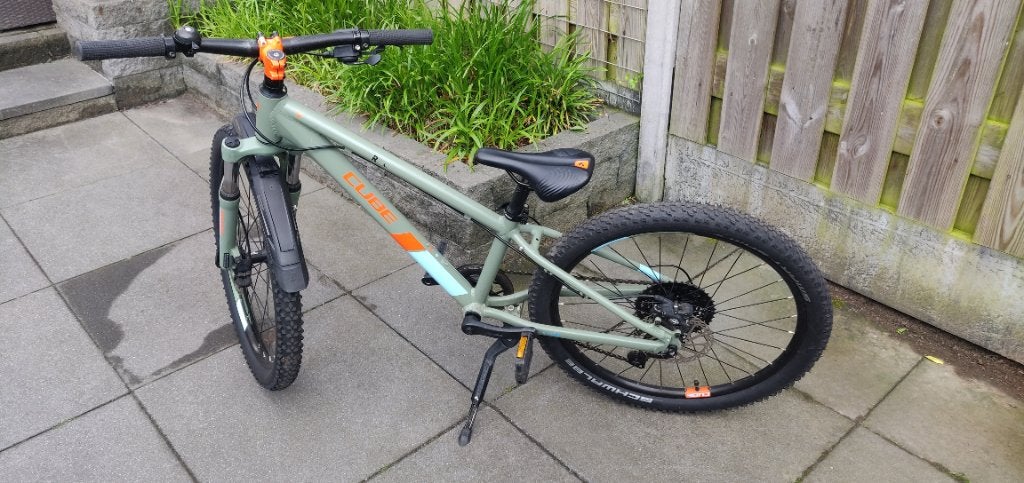 24 inch jongensfiets cube, Fietsen en Brommers, Fietsen | Jongens, Ophalen, Versnellingen, Cube, Schijfrem