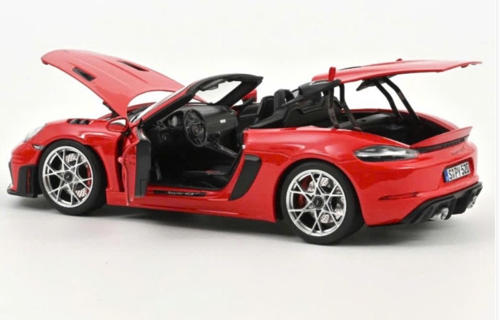 Porsche 718 Spyder RS 2023 Rood schaal 1/18 NOREV ref 187271, Verzenden, Nieuw, Auto, Norev