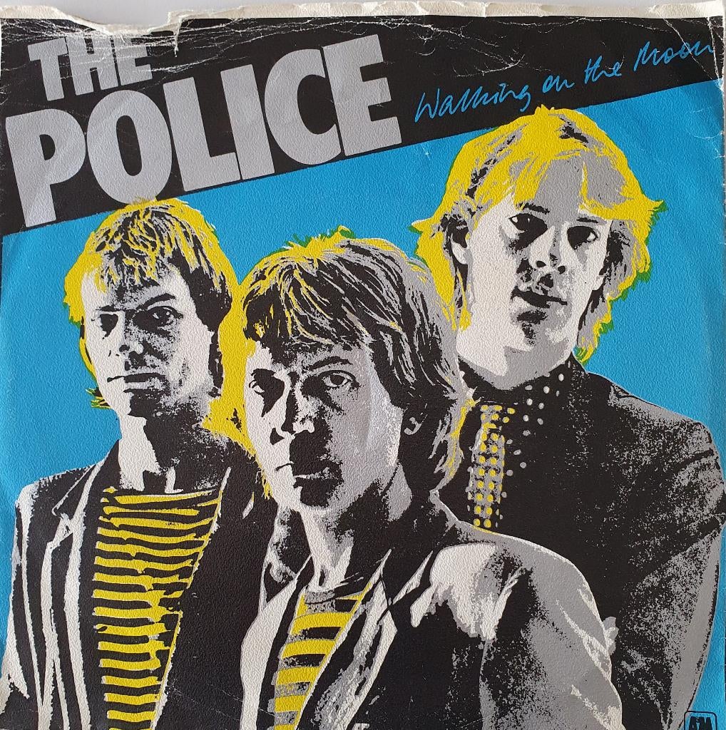 Police - Walking On The Moon, Cd's en Dvd's, Vinyl Singles, Gebruikt, 7 inch, Single, 1970 - 1979