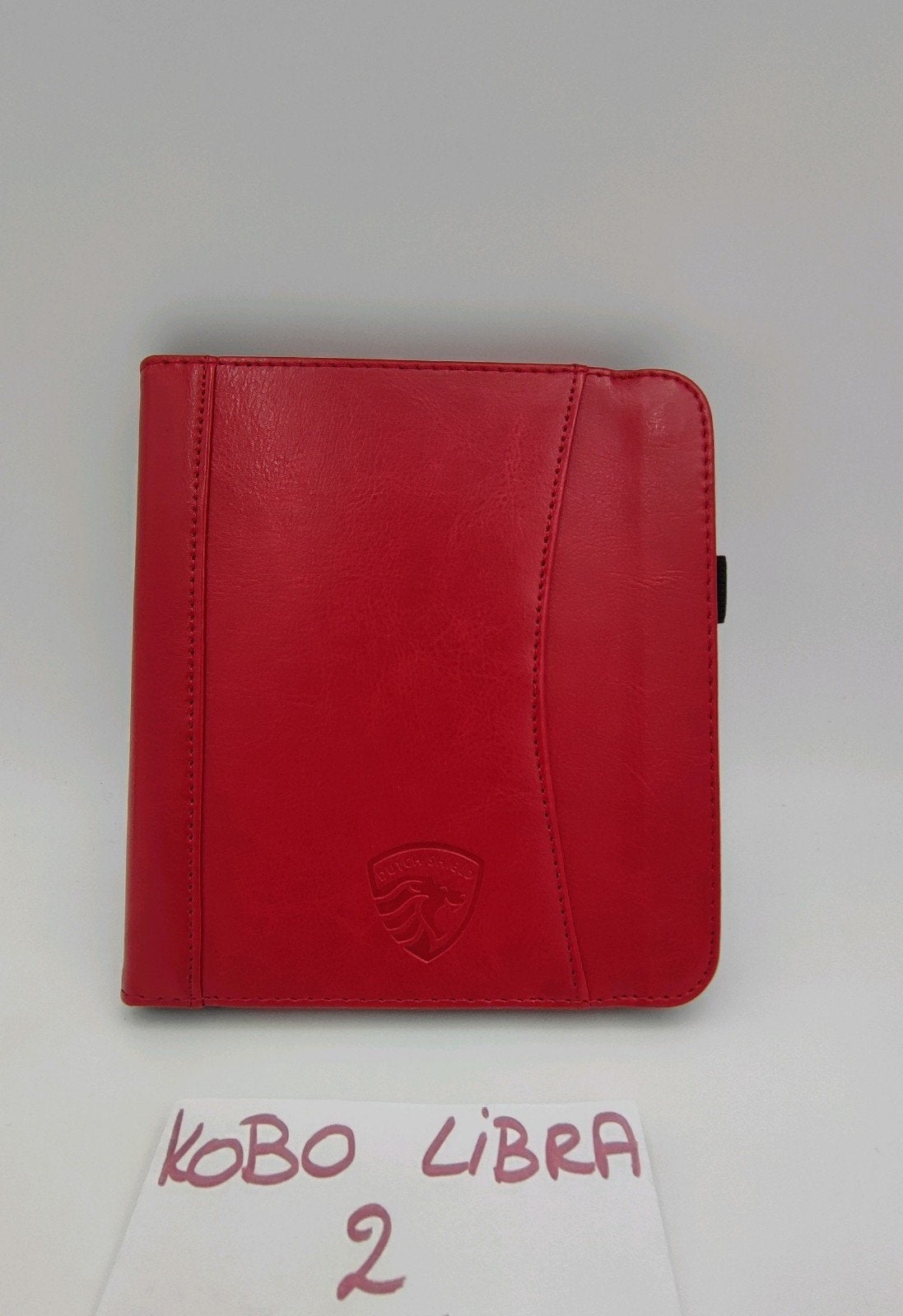 Kobo Libra 2 ereader rood hoesje, Ophalen of Verzenden, Zo goed als nieuw