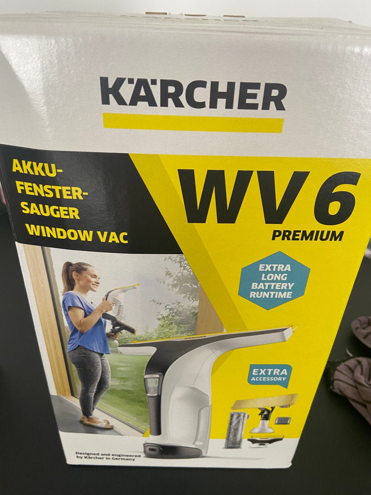 Te koop Karcher raamzemer, Ophalen, Raamwisser of Trekker