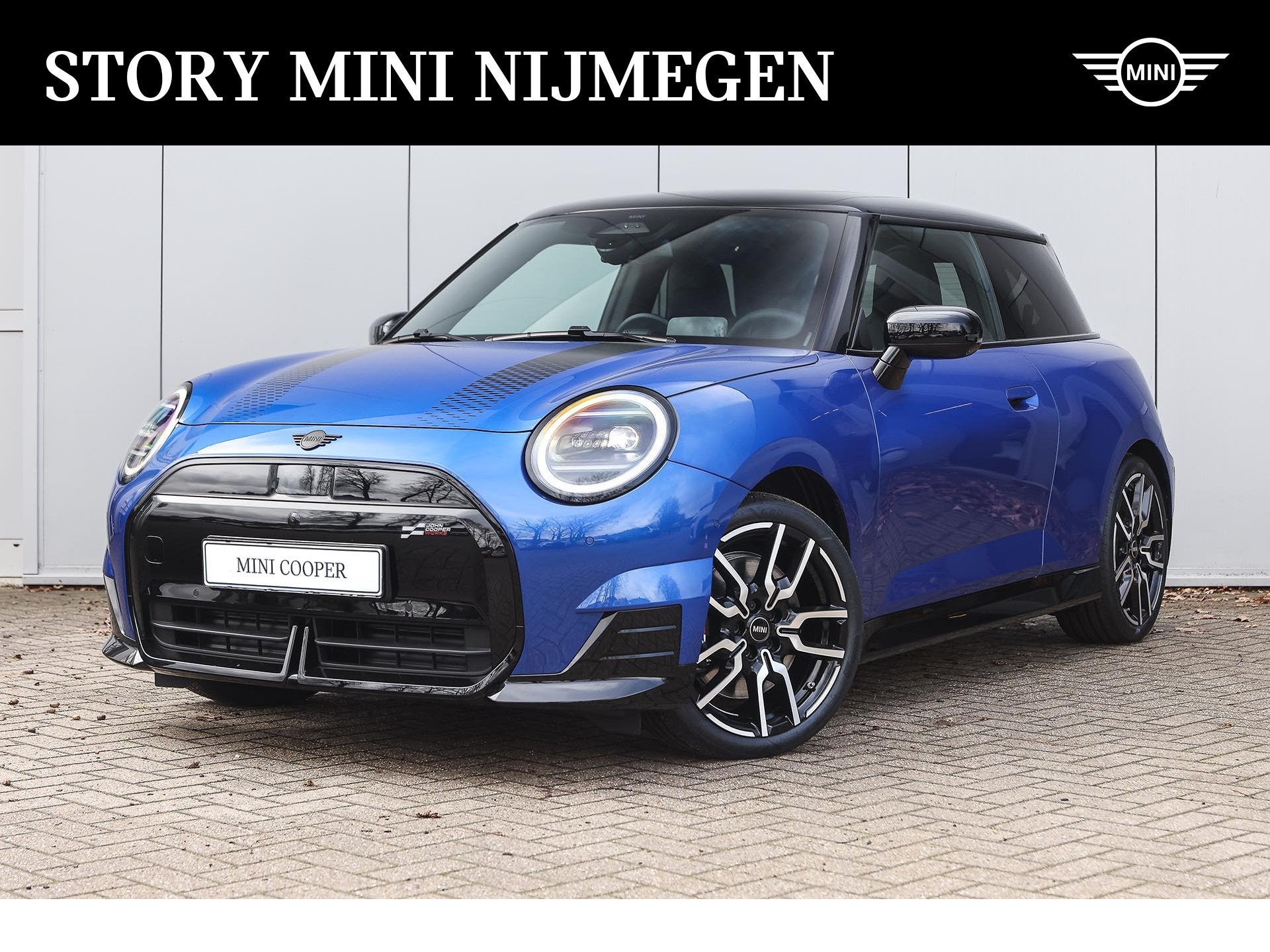 MINI Hatchback Cooper SE / John Cooper Works / Pakket XL / 1, Zwart, Mini Electric, Leder, Nieuw