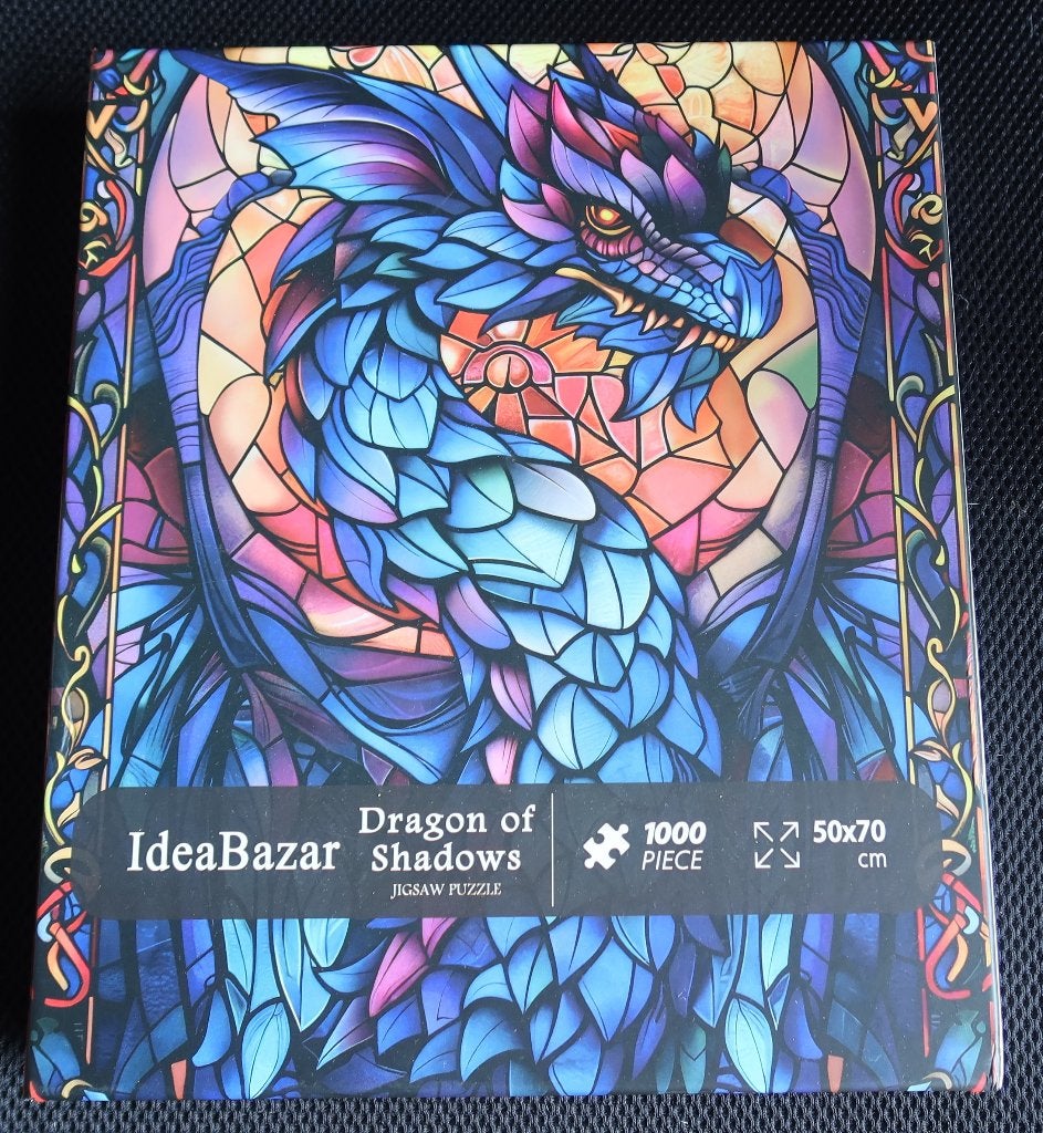 Legpuzzel Pickforu – 1000 stukjes – Dragon of Shadows, Ophalen of Verzenden, 500 t/m 1500 stukjes, Zo goed als nieuw, Legpuzzel