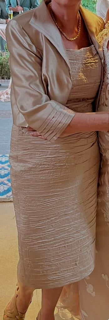 jurk met jasje maat 36 Zeila, Beige, Cocktailjurk, Ophalen of Verzenden, Zo goed als nieuw