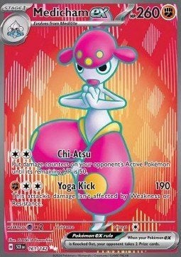 Medicham ex 161/142 – Stellar Crown – NM, Verzenden, Nieuw, Losse kaart