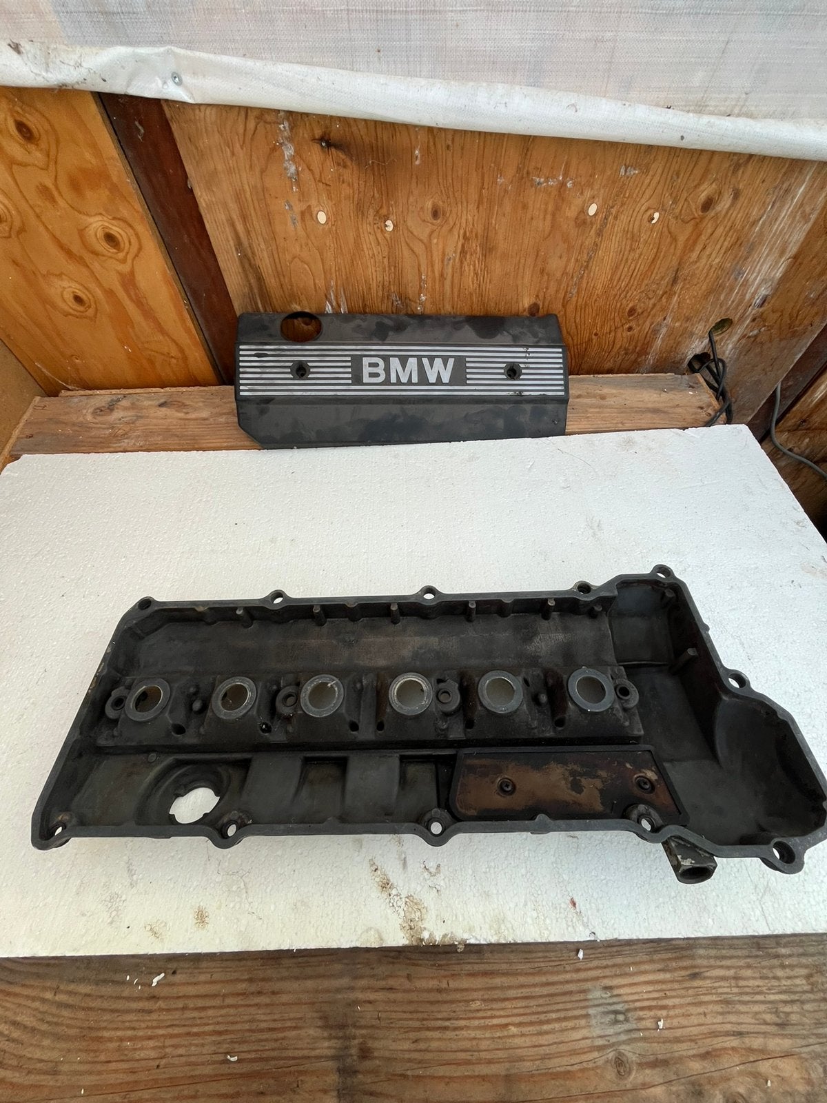 BMW m52 kleppendeksel met plastic cover, Ophalen of Verzenden, BMW